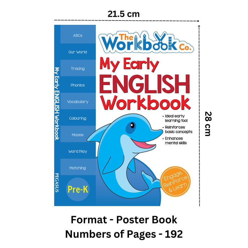 My Early English Workbook – Pre KG