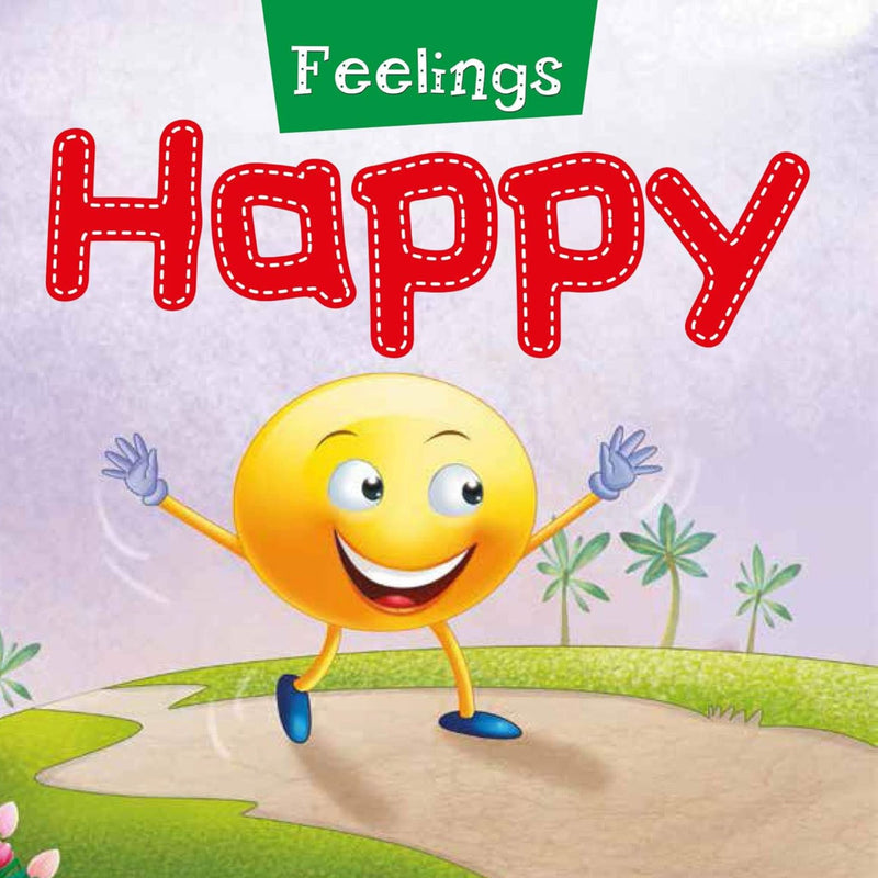 Feeling Happy Early Learning Book, Feeling Happy Children Book