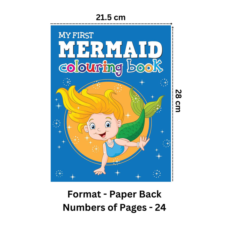 My First Mermaid Colouring Book