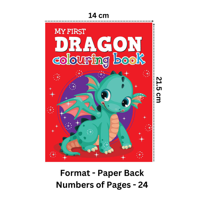 My First Dragon Colouring Book