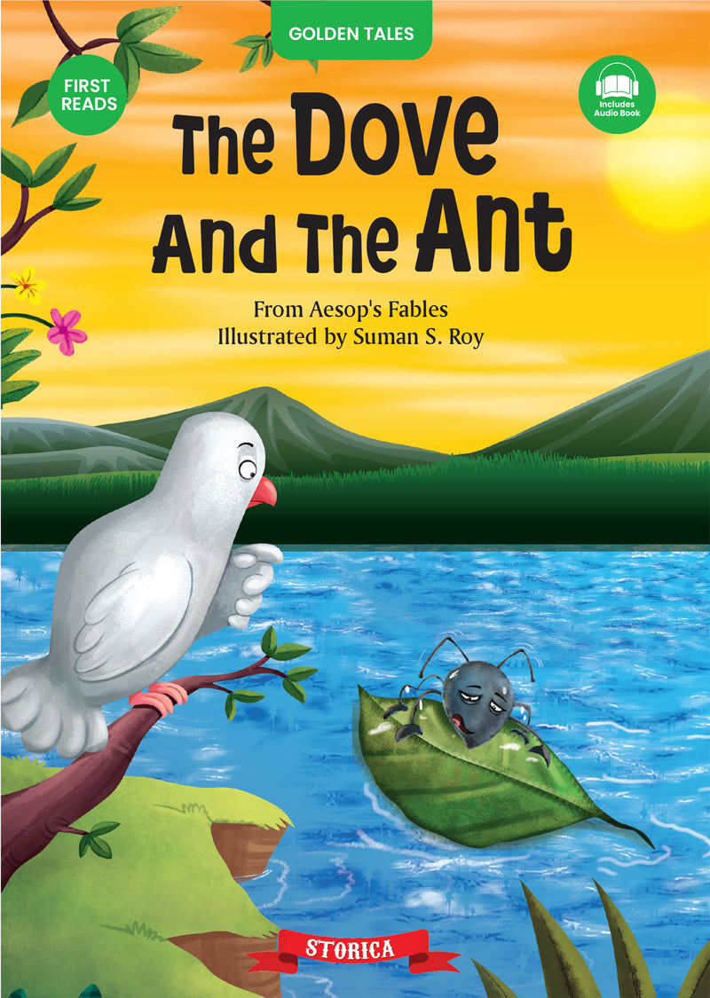 The Dove and the Ant Story Book – Early Learning Book for Kids (Age 4+ Years) |  Classic Fairy Tale Story Book for Toddler
