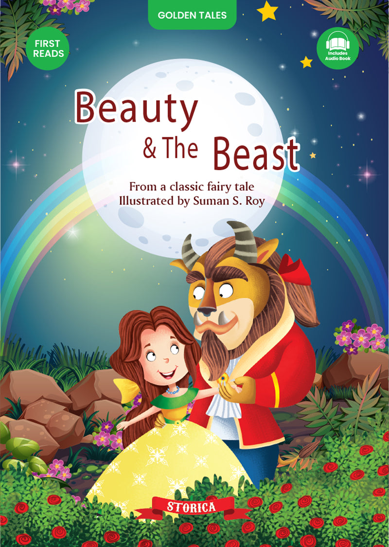Beauty and the Beast Story Book – Early Learning Book for Kids (Age 4+ Years) |  Classic Fairy Tale Story Book for Toddler