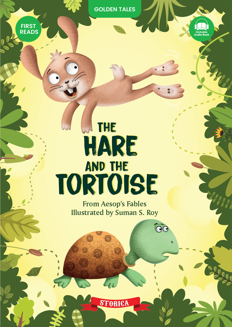 The Hare and the Tortoise Story Book – Early Learning Book for Kids (Age 4+ Years) |  Classic Fairy Tale Story Book for Toddler