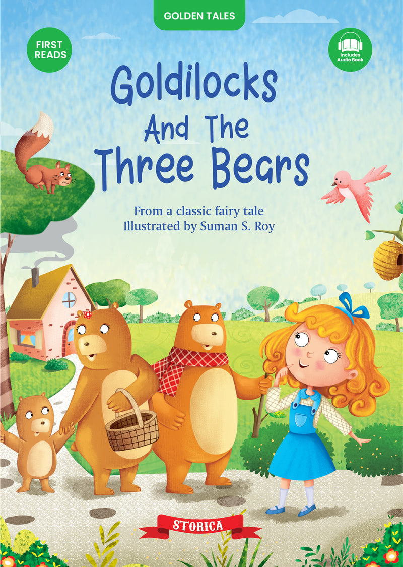 Goldilocks and the Three Bears Story Book – Early Learning Book for Kids (Age 4+ Years) |  Classic Fairy Tale Story Book for Toddler