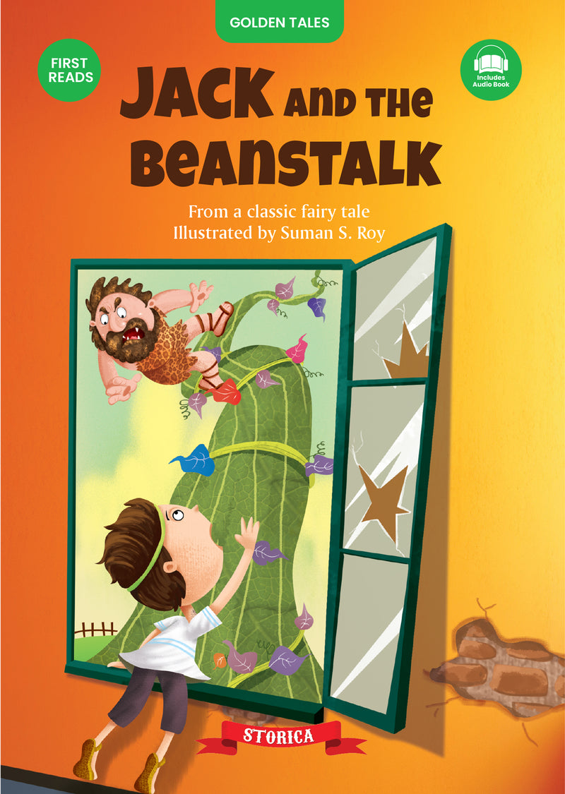 Jack and the Beanstalk Story Book – Early Learning Book for Kids (Age 4+ Years) |  Classic Fairy Tale Story Book for Toddler