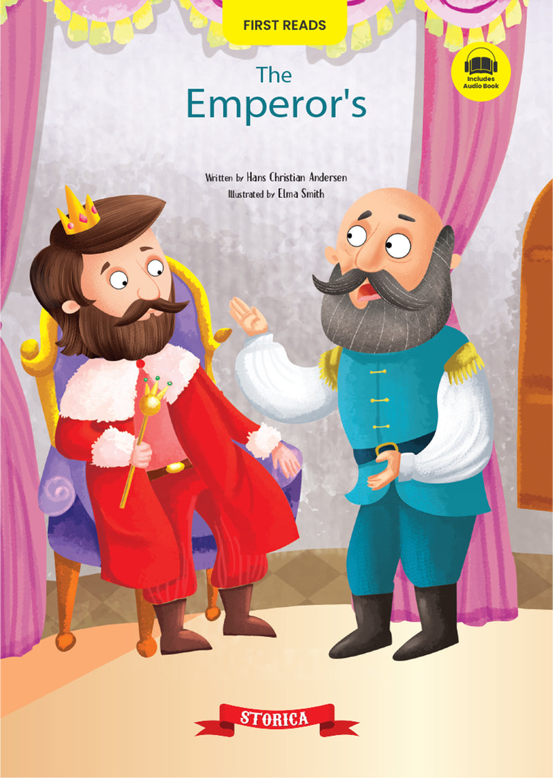 The Emperor's New Clothes Book for Kids - Classic Bedtime Story Book, Early Reader, and Children's Adventure Book (Age 4+ Years)