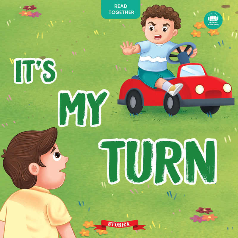 It's My Turn - Moral Story Book for Kids Teaches Good Habits, Listening Skills & Positive Behaviour for Children (Age 2+ Years)