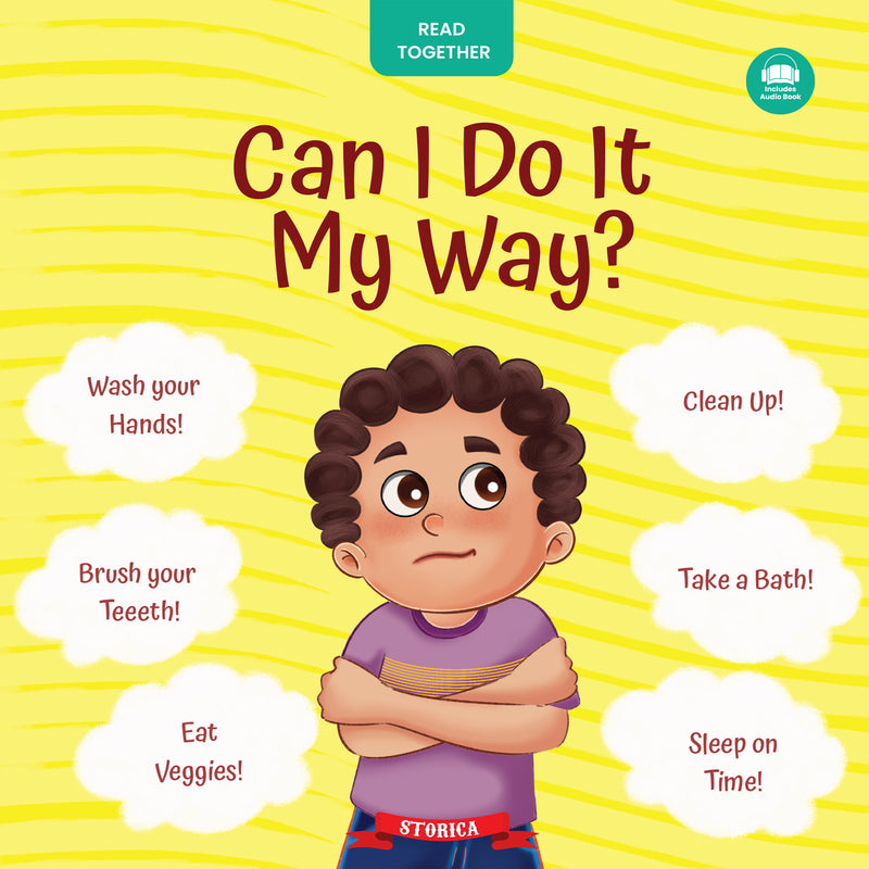 Can I Do It My Way - Moral Story Book for Kids Teaches Good Habits, Listening Skills & Positive Behaviour for Children (Age 2+ Years)