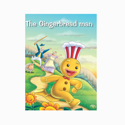 The Ginderbreadman early story for childrens, Illustrated Book for Kids The Gingerbreadman