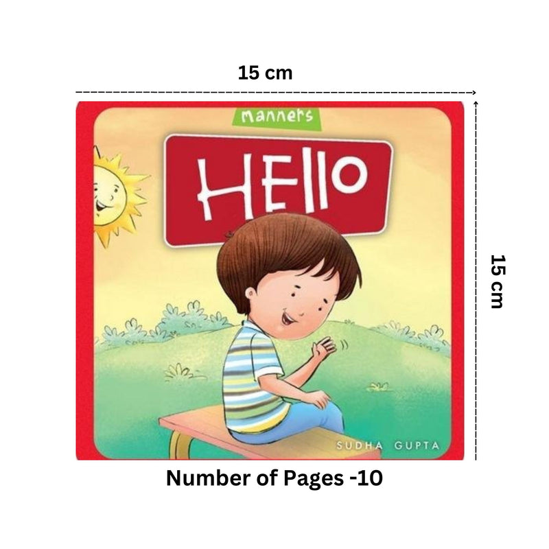 Manners - Hello - Eva Foam Book