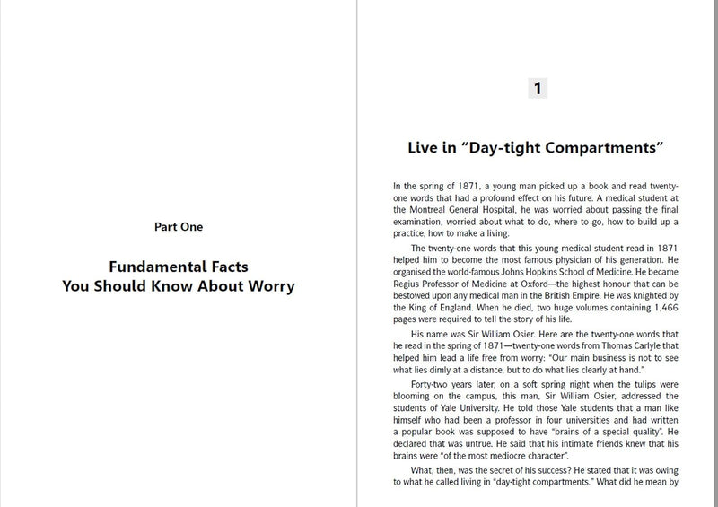 Set of 3 Self Help Books by Dale Carnegie | For Adults
