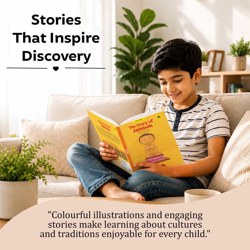 The Story of Jainism for Kids - Learn Jain Religion, Mahavira's Teachings, Indian Culture & Values (Age 4+ Years)