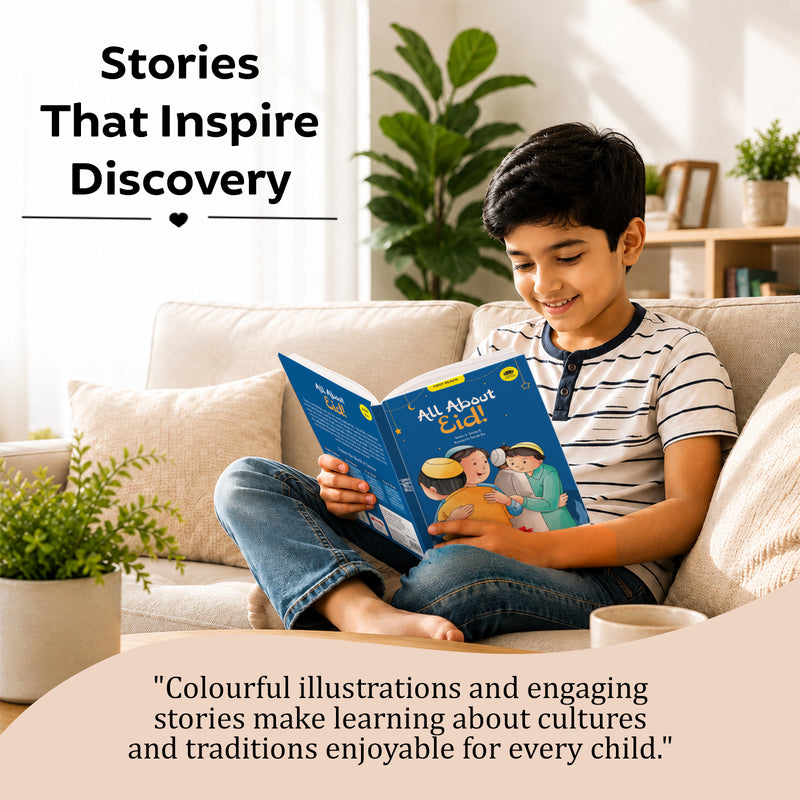 All About Eid for Kids - Learn Islamic Traditions, Islamic Values, Teachings, Traditions and Festivals  (Age 4+ Years)