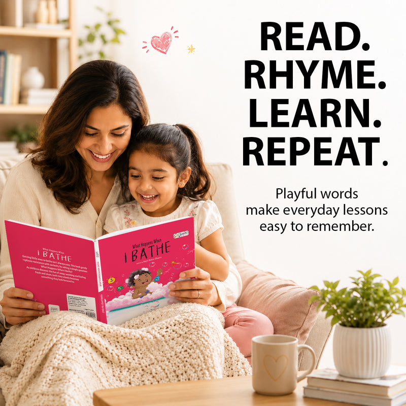 What Happens When I Bathe Book for Kids (Age 2+ Years) Healthy Habits Story Book | Early Learning Book for Boys and Girls.