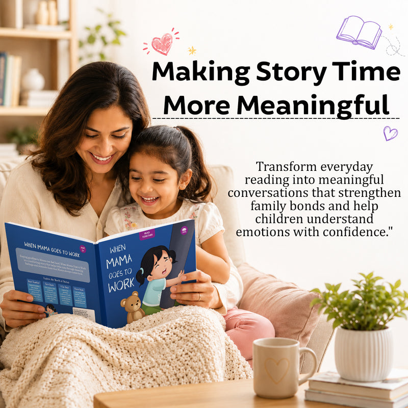 When Mama Goes to Work - Moral Story Book for Kids Teaches Good Habits, Listening Skills & Positive Behaviour for Children (Age 2+ Years)