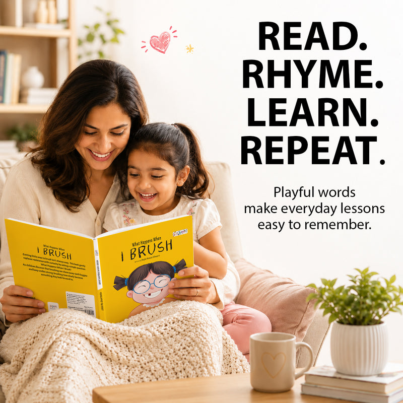 What Happens When I Brush Book for Kids (Age 2+ Years) Healthy Habits Story Book | Early Learning Book for Boys and Girls.