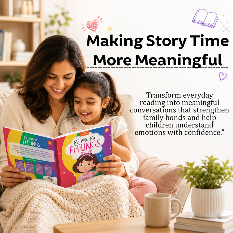 Me and My Feelings - Moral Story Book for Kids Teaches Good Habits, Listening Skills & Positive Behaviour for Children (Age 2+ Years)