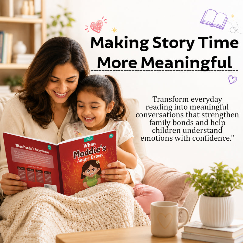 When Maddie's Anger Grows - Moral Story Book for Kids Teaches Good Habits, Listening Skills & Positive Behaviour for Children (Age 2+ Years)