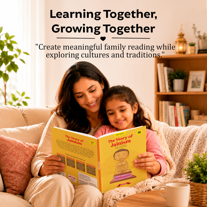 The Story of Jainism for Kids - Learn Jain Religion, Mahavira's Teachings, Indian Culture & Values (Age 4+ Years)