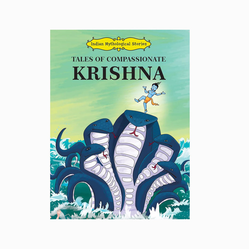 Compassionate Krishna book for early readers, Illustrated Krishna Stories