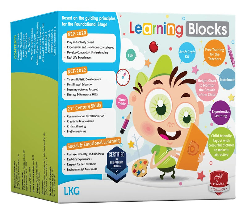 Learning Blocks: LKG 4+ Years Preparing Kids for Primary Success