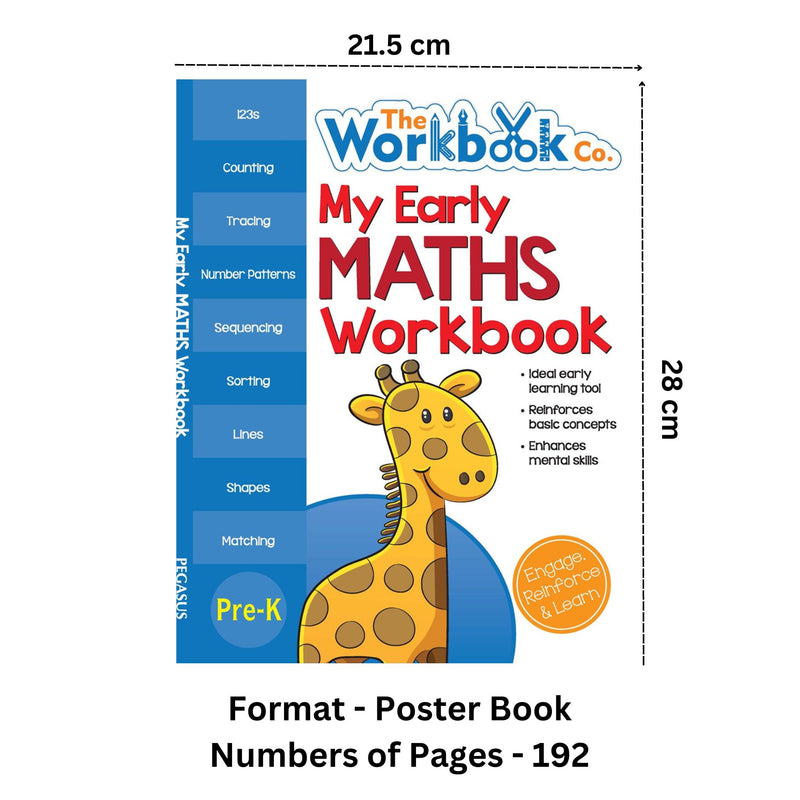 My Early Maths Workbook – Pre KG