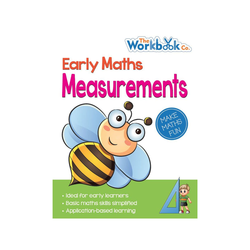 Math Measuring workbook for Children, Early maths Measuring workbook