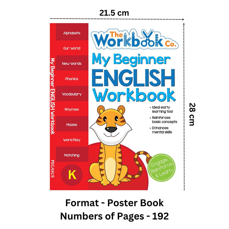 My Beginner English Workbook – KG