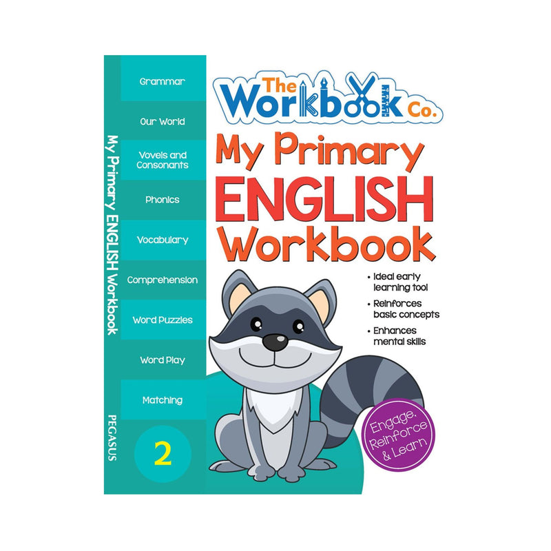 Young Learners Primary english Workbook, Primary English workbooks for 2nd graders