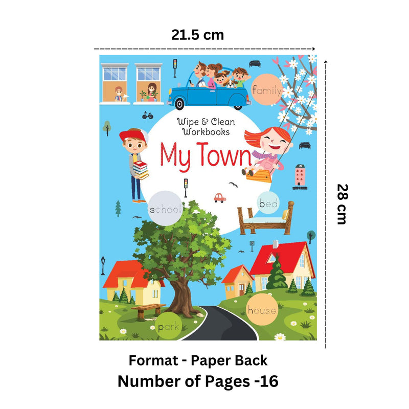 My Town - Wipe & Clean Workbook