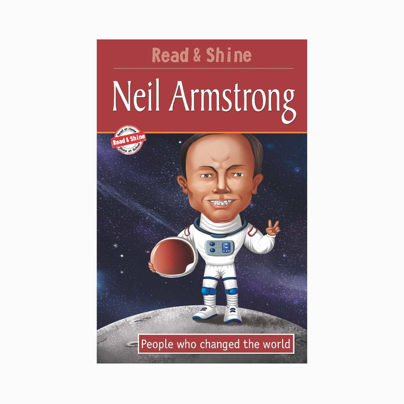 Read & Shine Neil Armstrong for young childrens, Knowlege books for young readers
