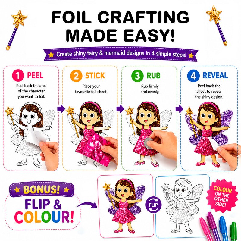 Fairies & Mermaids-Foil Wonder
