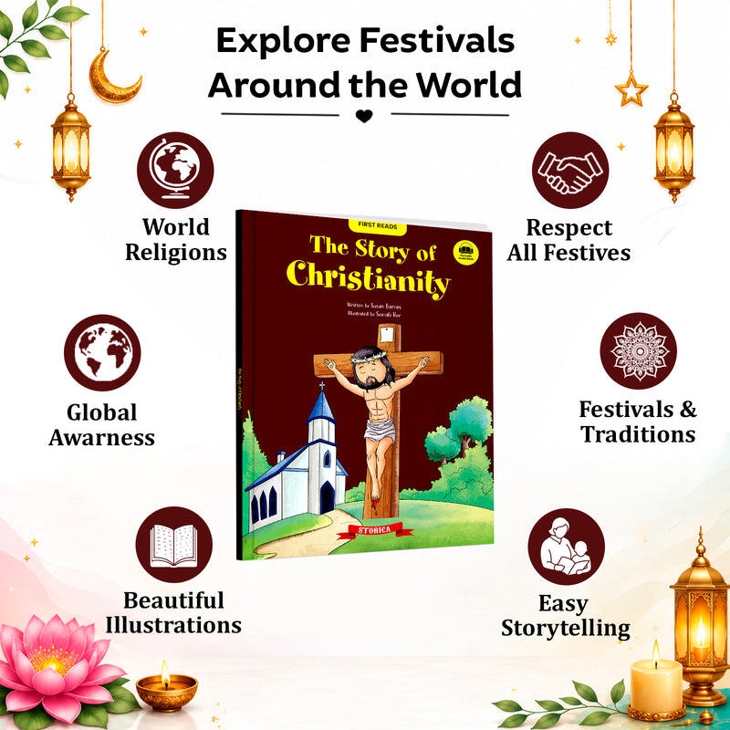 The Story of Christianity for Kids - Learn Christianity & Jesus Christ Teachings, Christian Values (Age 4+ Years)