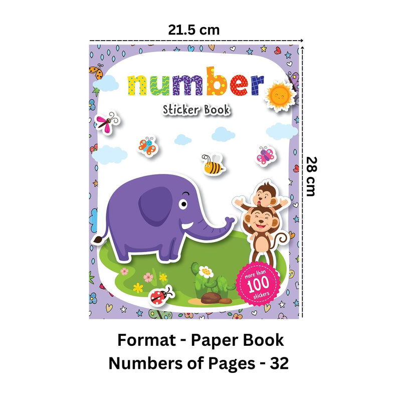 Numbers - Sticker Fun Book