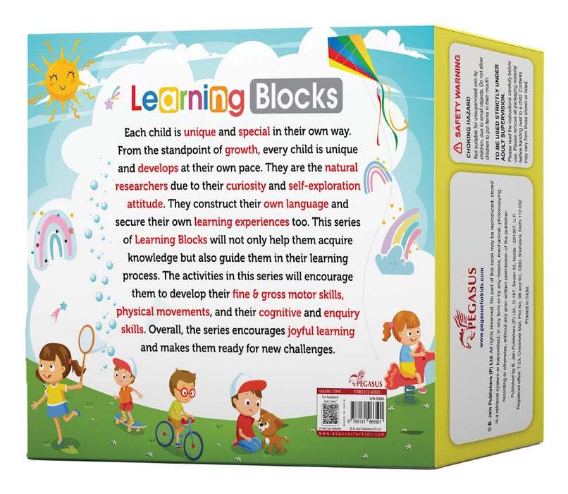Learning Blocks: Nursery 3+ – Fun & Engaging Early Learning Workbook for Kids