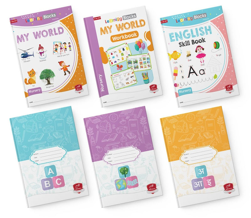 Learning Blocks: Nursery 3+ – Fun & Engaging Early Learning Workbook for Kids
