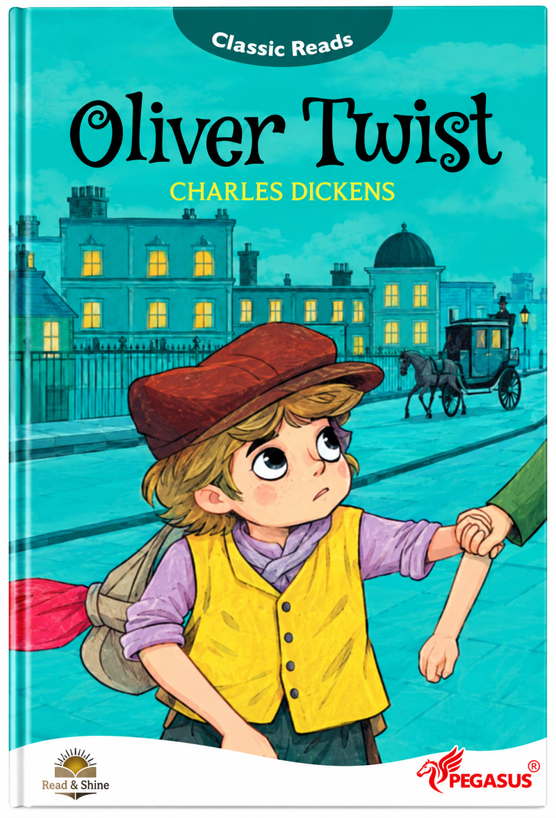 Oliver Twist – Classic Illustrated Storybook for Kids (Age 8+)