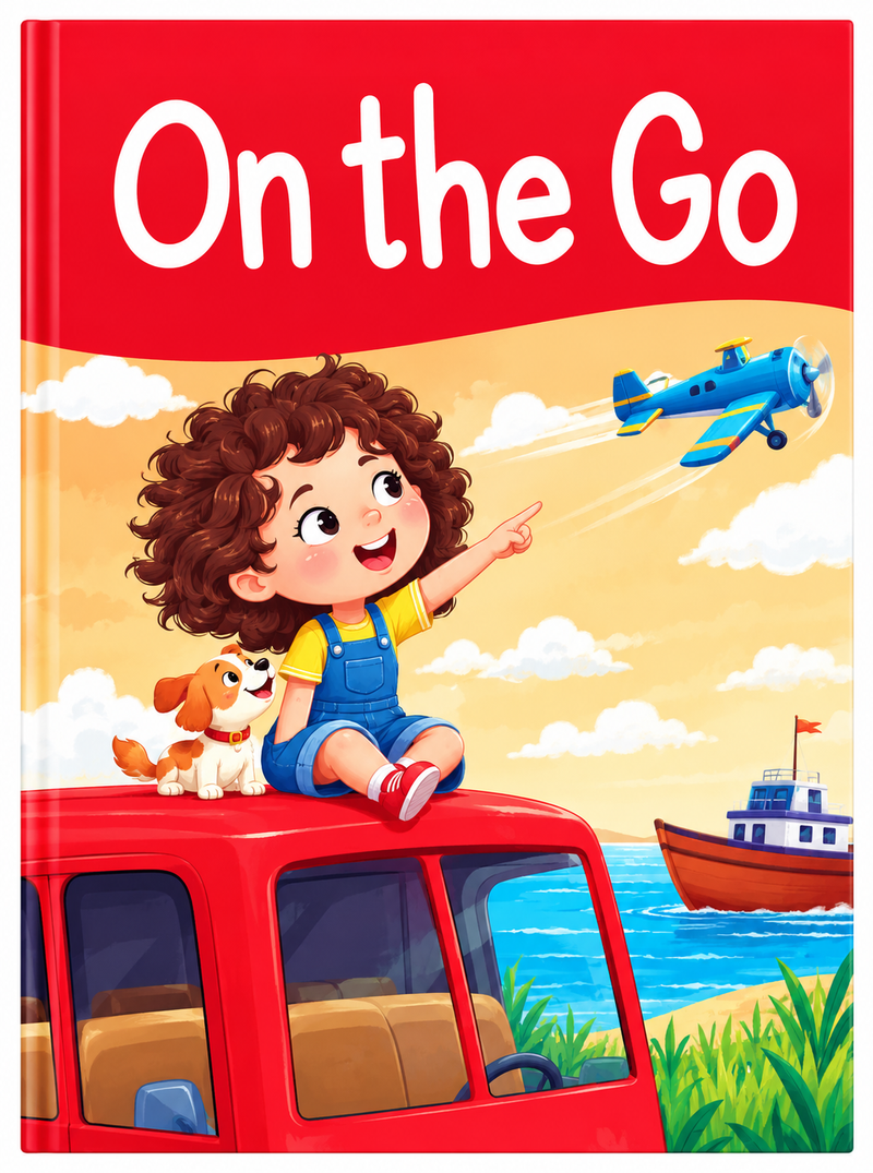 On the Go Story Book for Kids (Age 3+)
