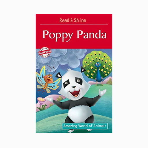 Vibrant Poppy panda children's book, Informative wildlife book for young readers