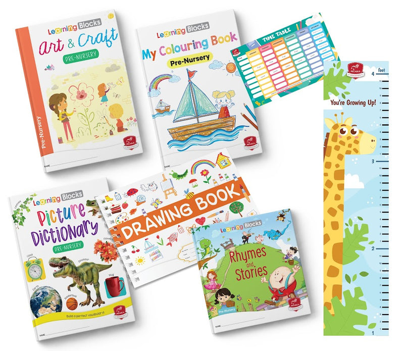 Pre Nursery Learning Blocks: Nursery 2+ – Fun & Engaging Early Learning Workbook for Kids