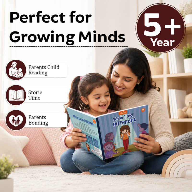 When I Feel Different - Moral Story Book for Kids Teaches Good Habits, Listening Skills & Positive Behaviour for Children (Age 2+ Years)