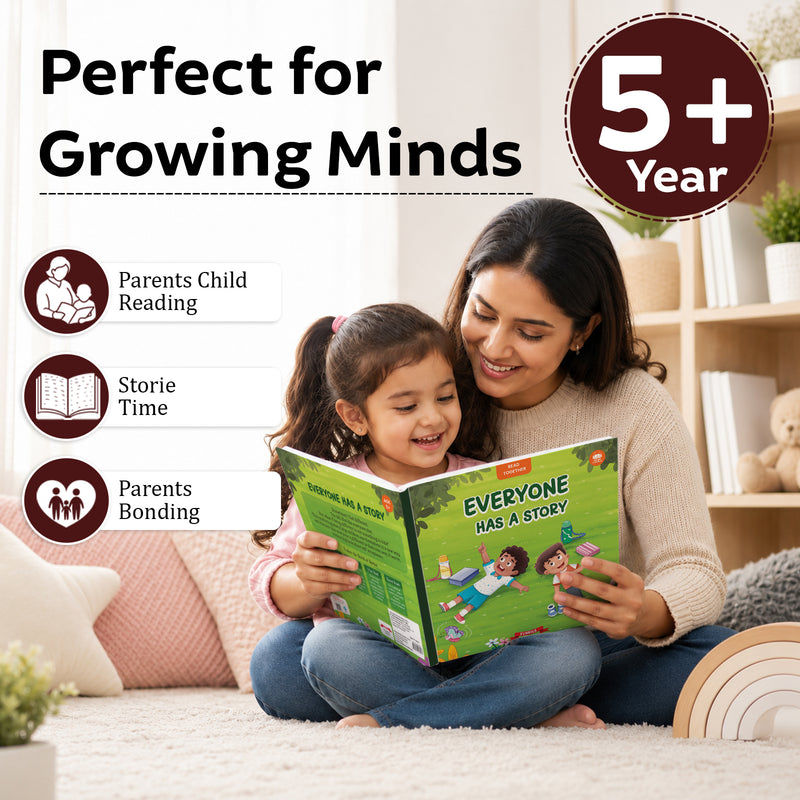 Everyone Has a Story Story - Moral Story Book for Kids Teaches Good Habits, Listening Skills & Positive Behaviour for Children (Age 2+ Years)