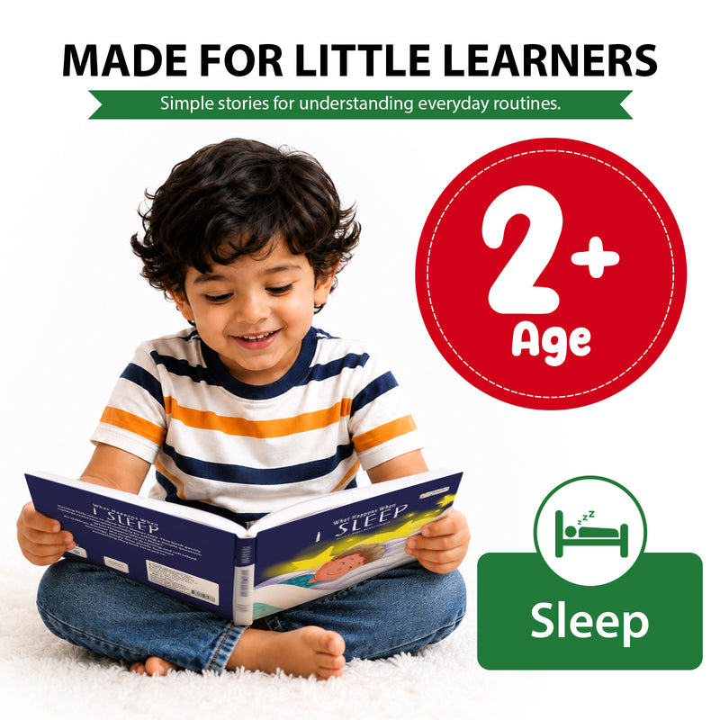 What Happens When I Sleep Book for Kids (Age 2+ Years) Healthy Habits Story Book | Early Learning Book for Boys and Girls.