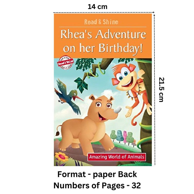 Amazing World of Animals - Rhea's Adventure On Her Birthday