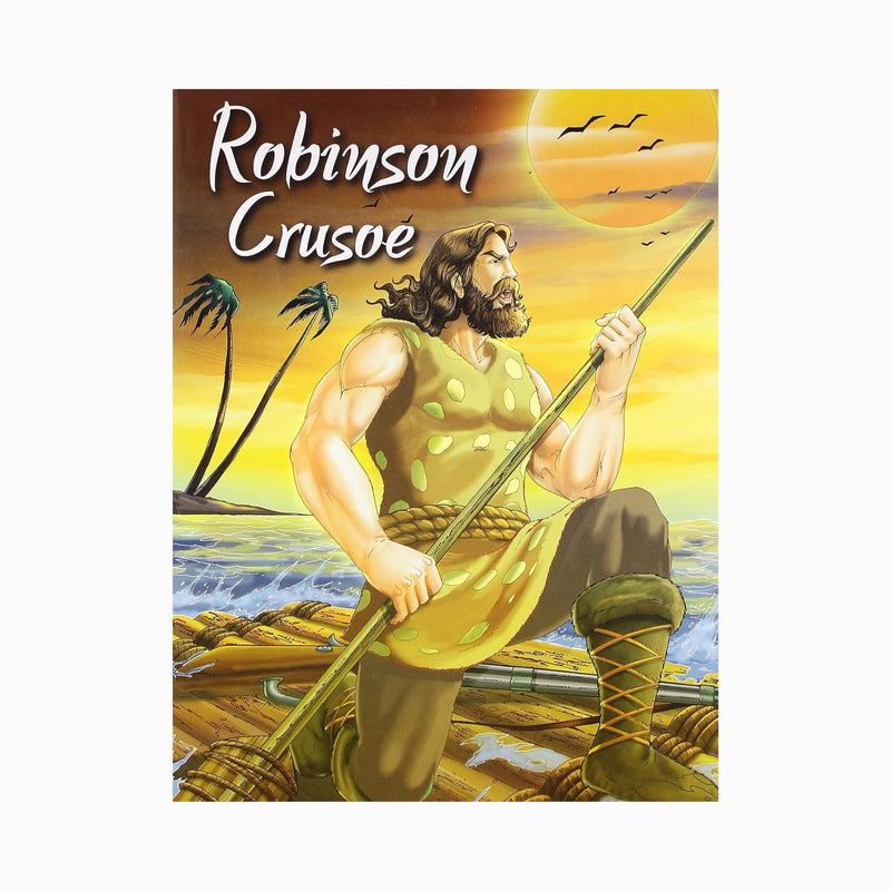Classic Tales of Robinson Crusoe, Picture book for young age children's