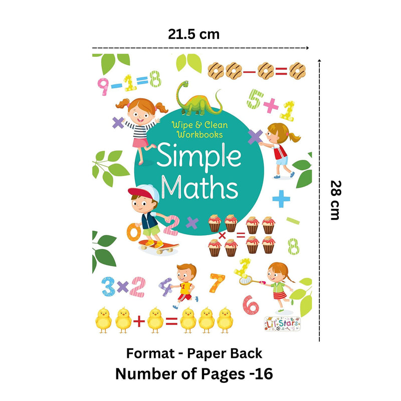 Simple Maths - Wipe & Clean Workbook