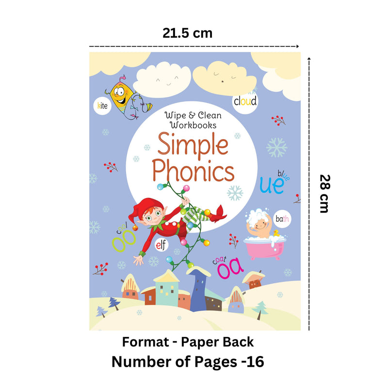 Phonics - Wipe & Clean Workbook