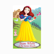 Princess Snow White and seven dwarfs Die cut books, Early Kid's die-Cut Books