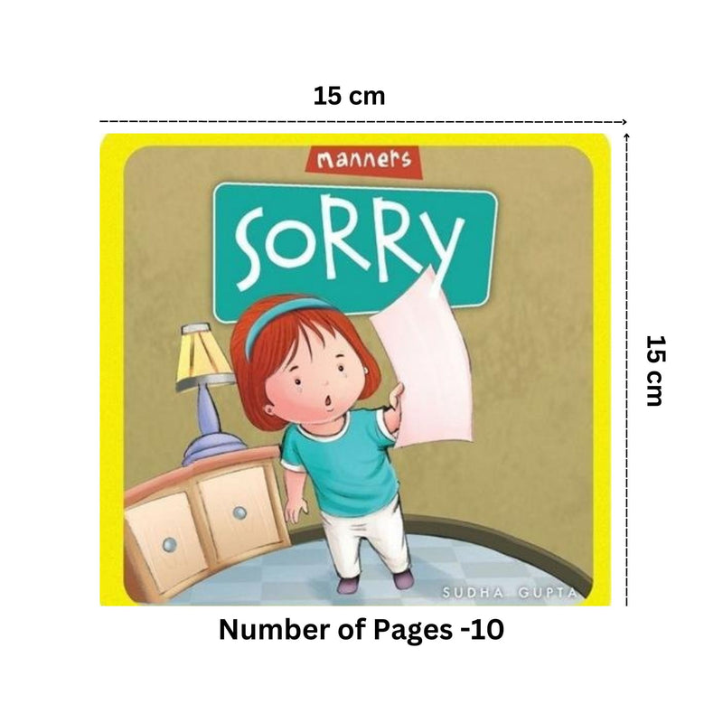 Manners - Sorry -  Eva Foam Book