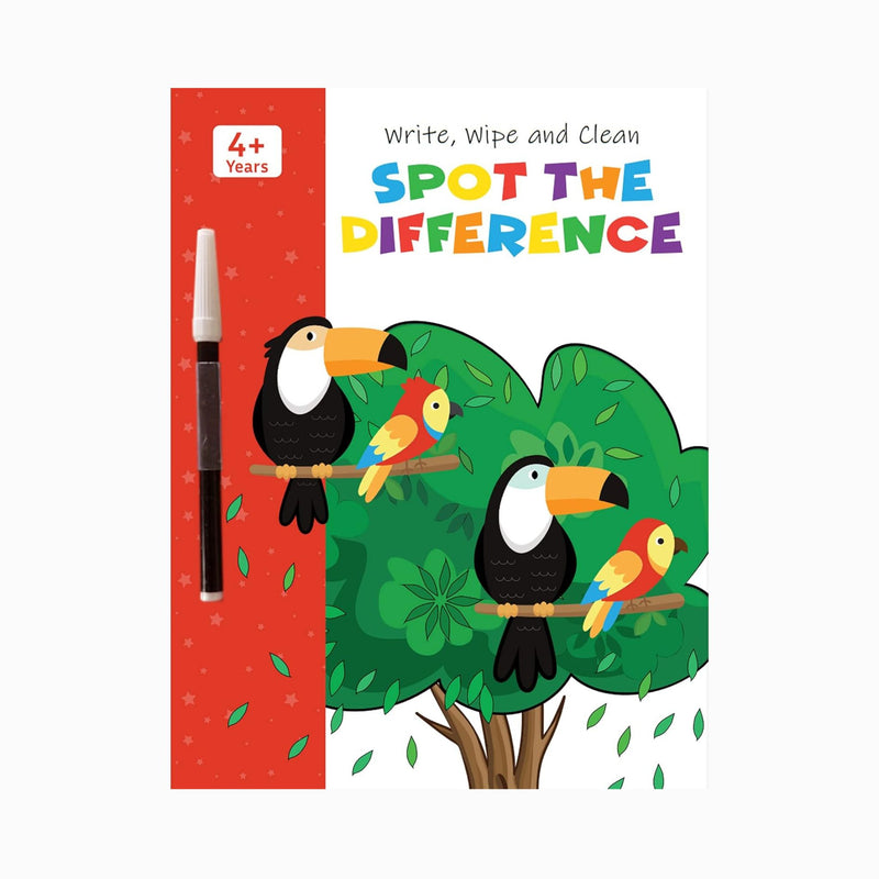Spot the Difference - Write, Wipe and Clean Book